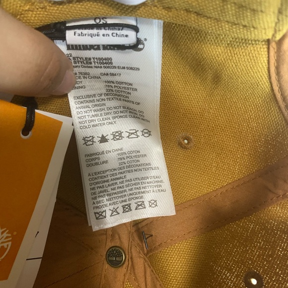 Timberland Yellow Cap - Picture 3 of 6